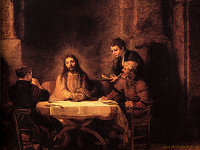 Rembrandt - Jesus - Emmaus